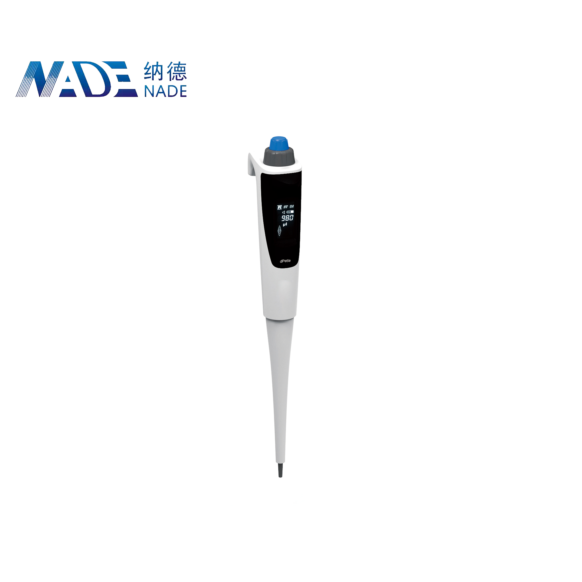 Nade Lab Multifunction Electronic Pipette dPette+ use for Pipetting, Mixing, Stepper and Dilution 0.5-1000ul