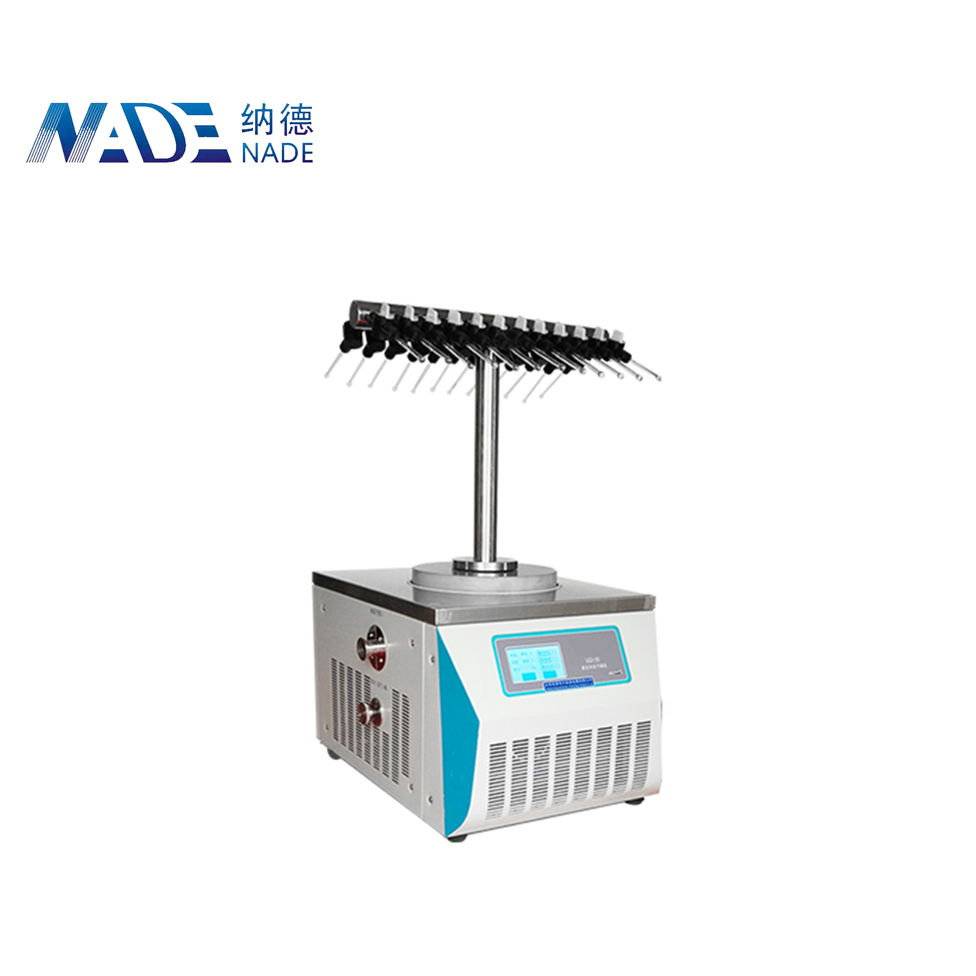NADE LGJ-10E T-type Experimental/Laboratory Lyophilizer//freeze dryer price of bacteria/fungi/microbial strains