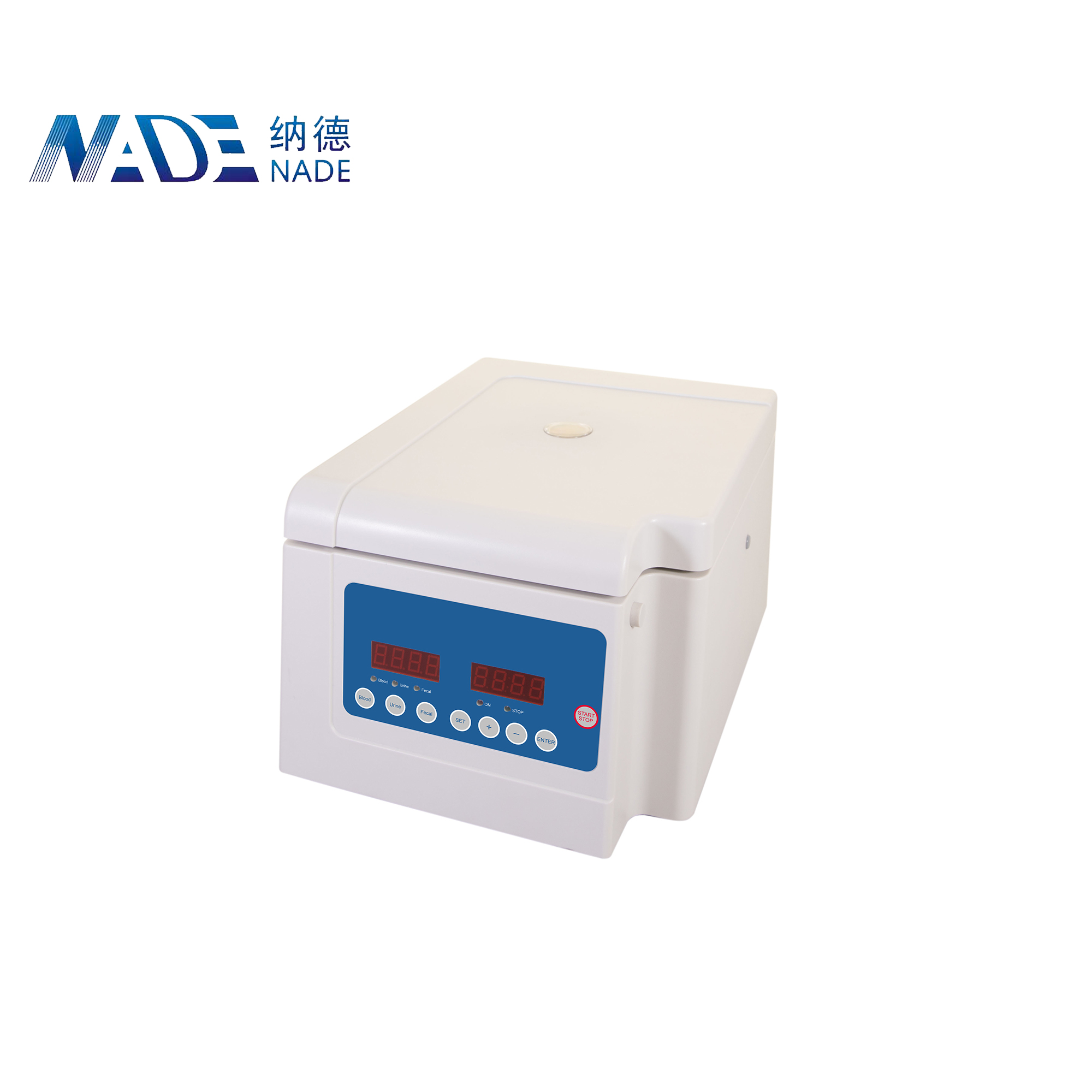 NADE DM0408 laboratory Low-speed Centrifuge 4000rpm LED display for separation of serum,plasma, urine, fecal samples