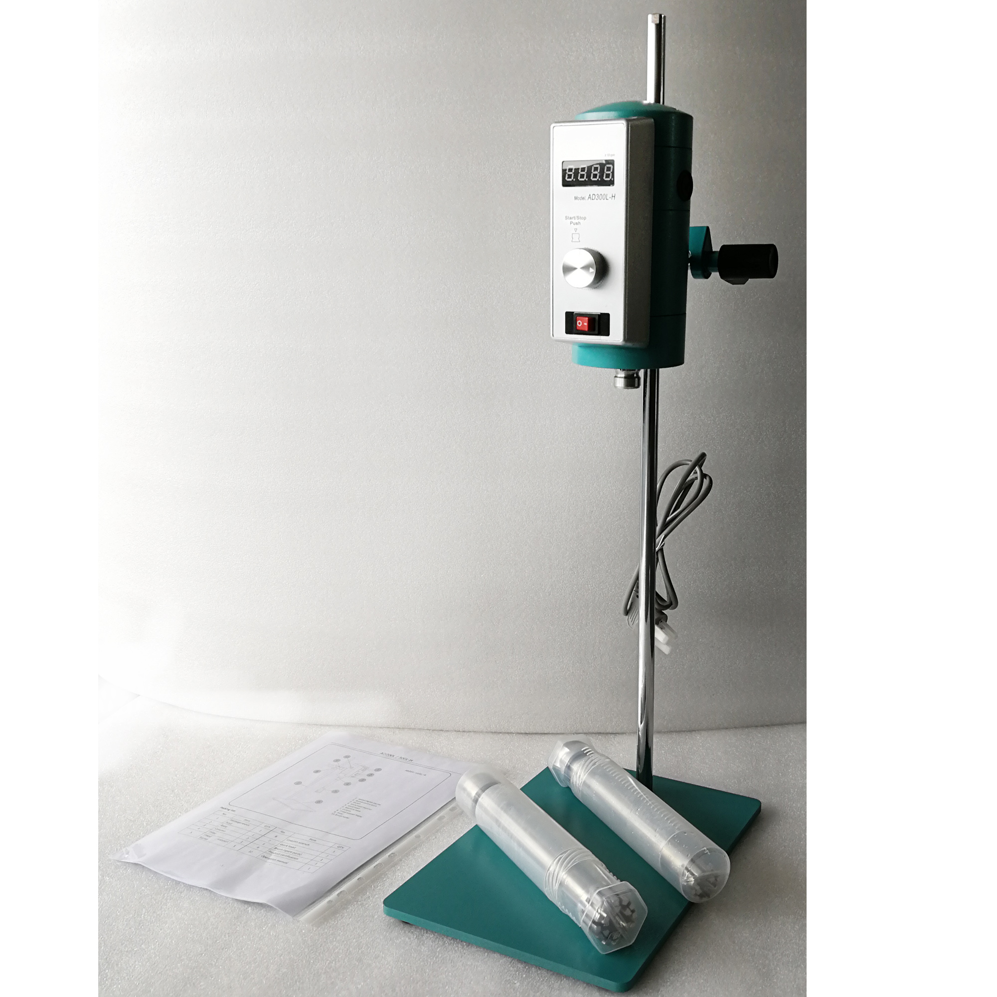NADE Laboratory Stable suspension High Shear Disperser Emulsifier Homogenizer AD300L-H 12G+28G/18G+36G