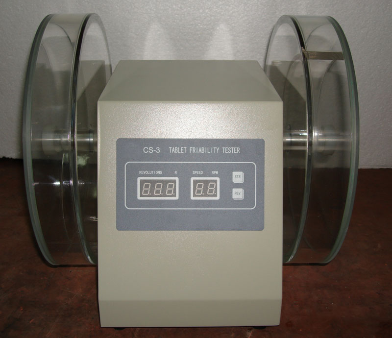 Nade Testing Equipment Tablet Friability Tester CS-1 (2 cylinder ) friability test machine
