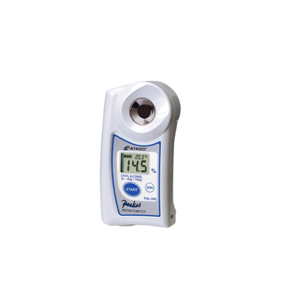 PAL-34S Digital Atago refractometer suitable for measuring the concentration of ethylalcohol water solution 0.0 to 45.0%