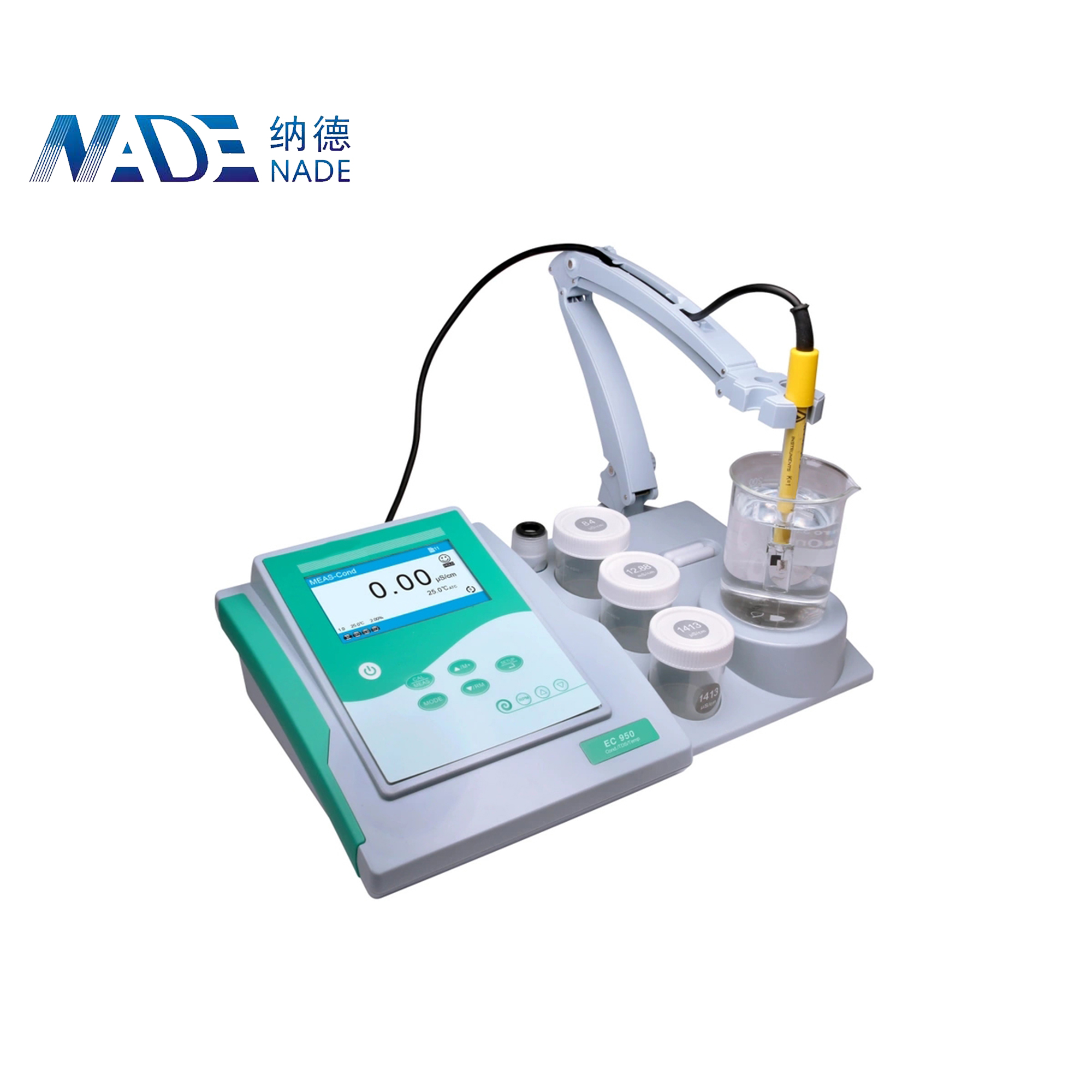 NADE EC950 Benchtop Conductivity Meter 0-200.0mS/cm and for TDS/Salinity/Resistivity/Temp.