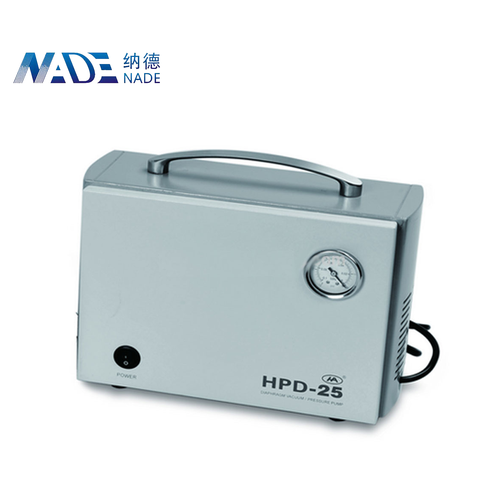 Nade Oilless diaphragm vaccum pump HPD-25B (Anti-corrosion Type) vacuum pump 12v 25L/Min
