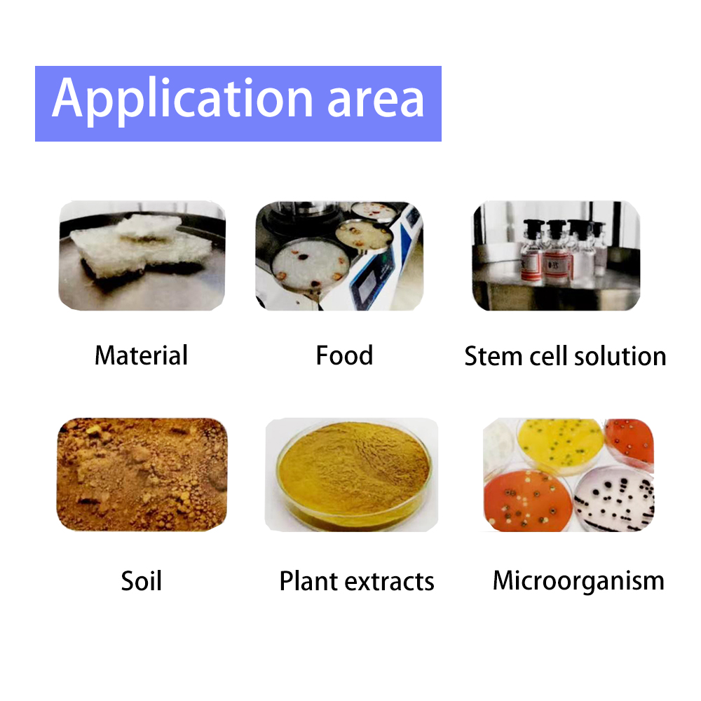 NADE LGJ-10T T-type Vacuum Normal Laboratory Lyophilizer/freeze drying equipment/freeze dryer
