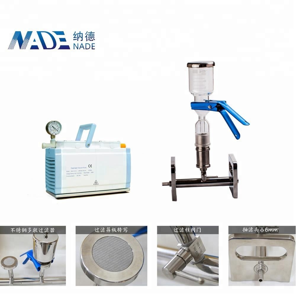Laboratory Multi-branch Glass Vacuum filter Manifolds solvent filtration system