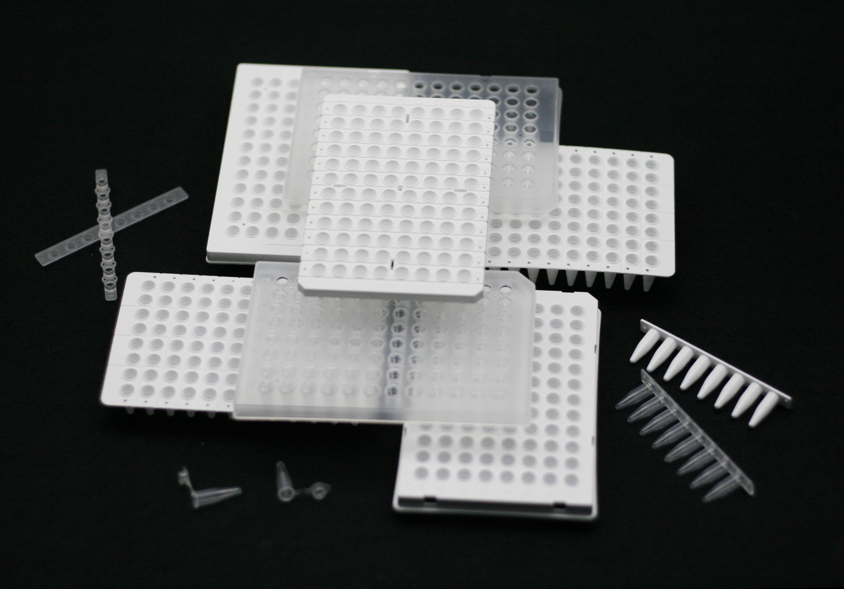 NADE PCR Consumables PP material 0.1ml/0.2ml 96 well PCR plates