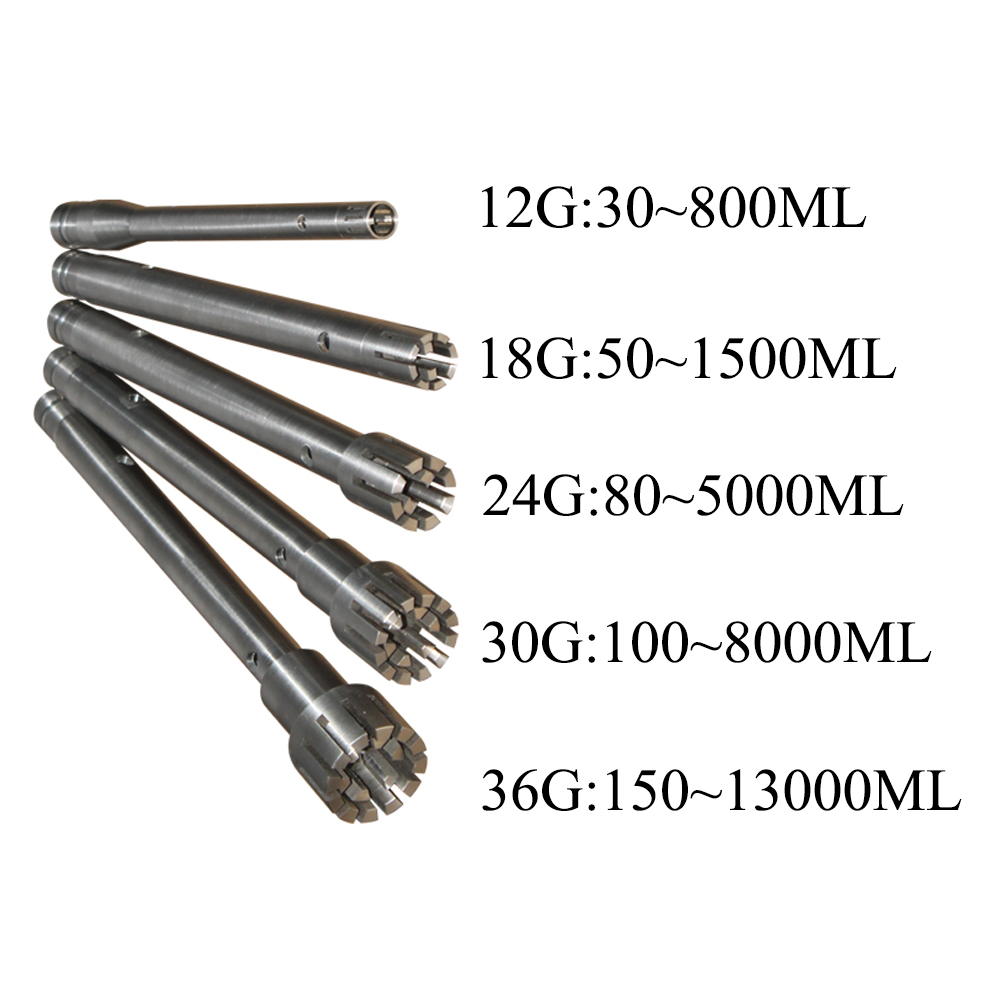 NADE SS316L homogenizer Working head 24G 80~5000ml Suitable for lab homogenizer AD500S-H/AD500S-P