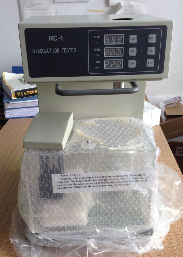 Nade Medicine Testing Equipment Automatic Tablet/capsuleDissolution Tester RC-1 LED Display 1 Vessel