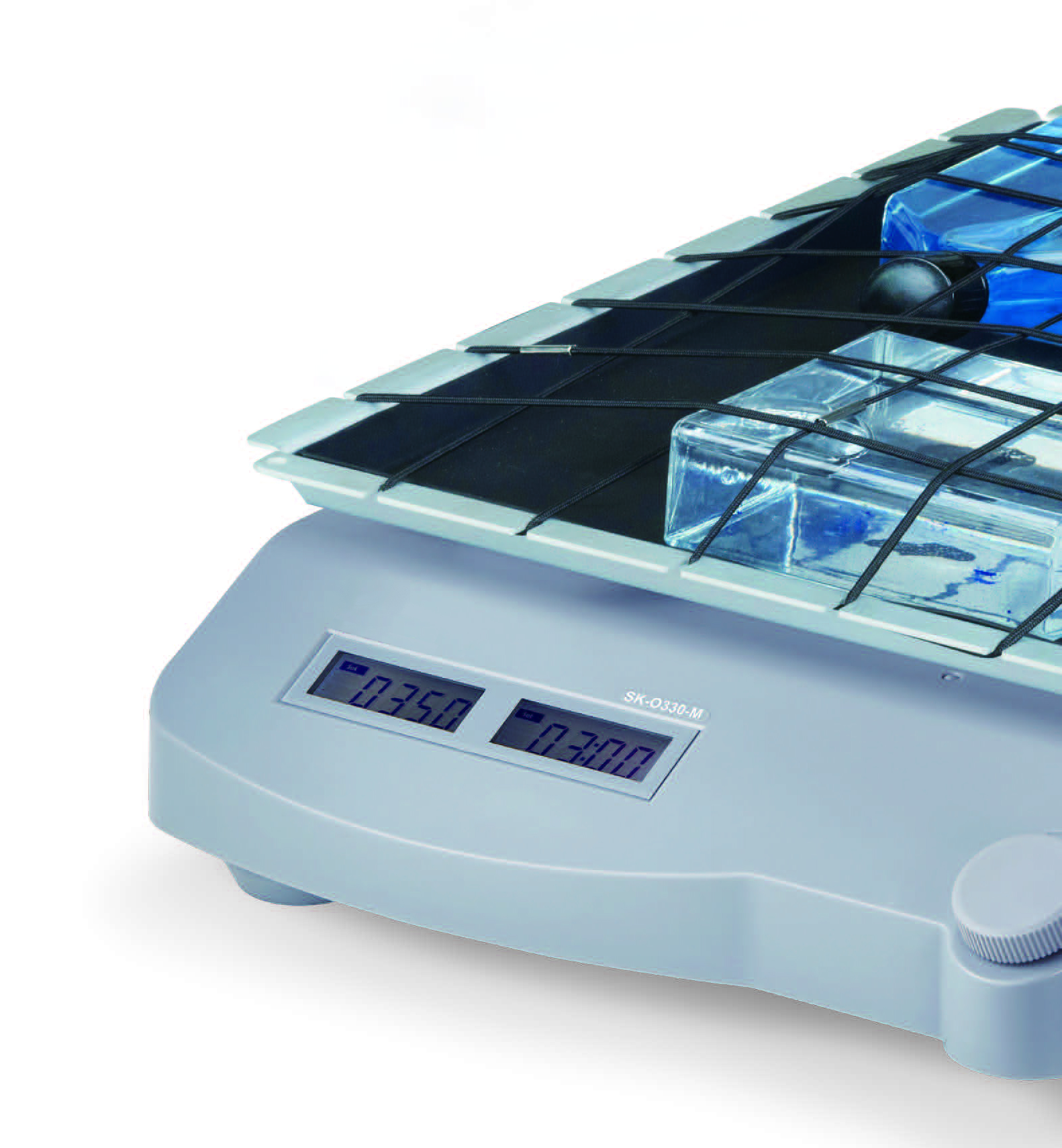 SK-O330-M Fixed Top LCD Digital Orbital Shaker 