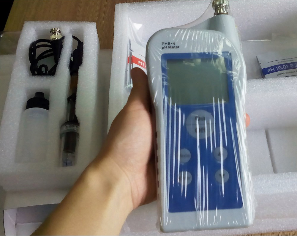 NADE Portable pH Meter PHB-4(0~14.00, 0.01pH)