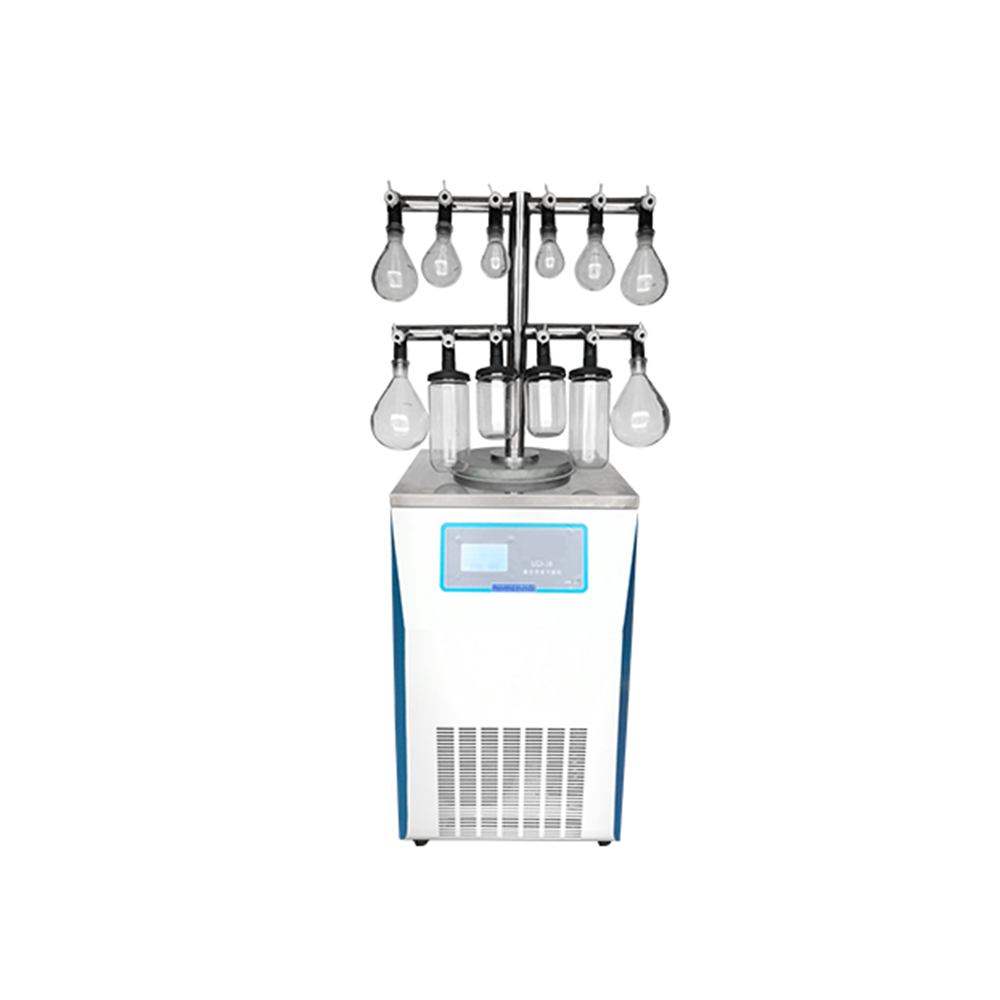 NADE LGJ-10C Multi-Manifold Standard Type Experimental Laboratory Vacuum  Lyophilizer/freeze drying equipment/freeze dryer