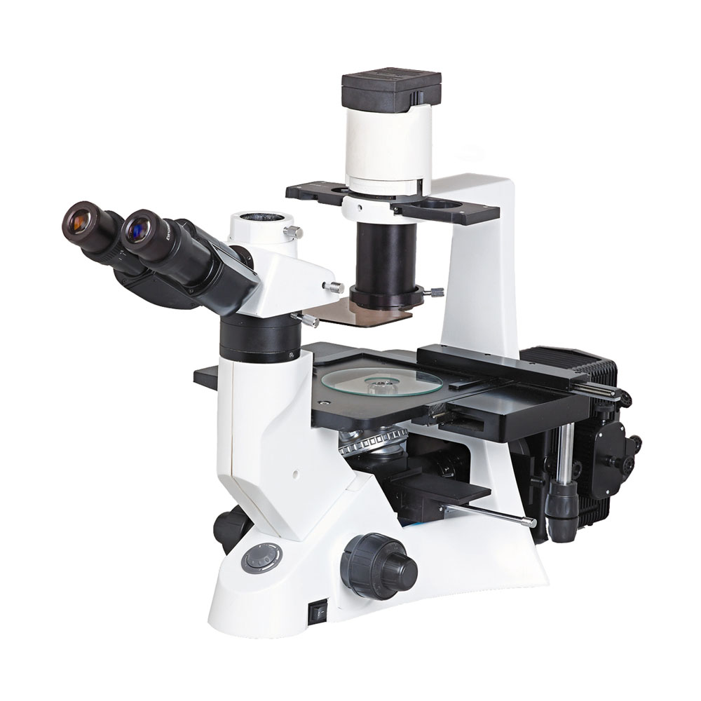 Nade Optical Instruments Inverted Fluorescent Biological Microscope NIB-100