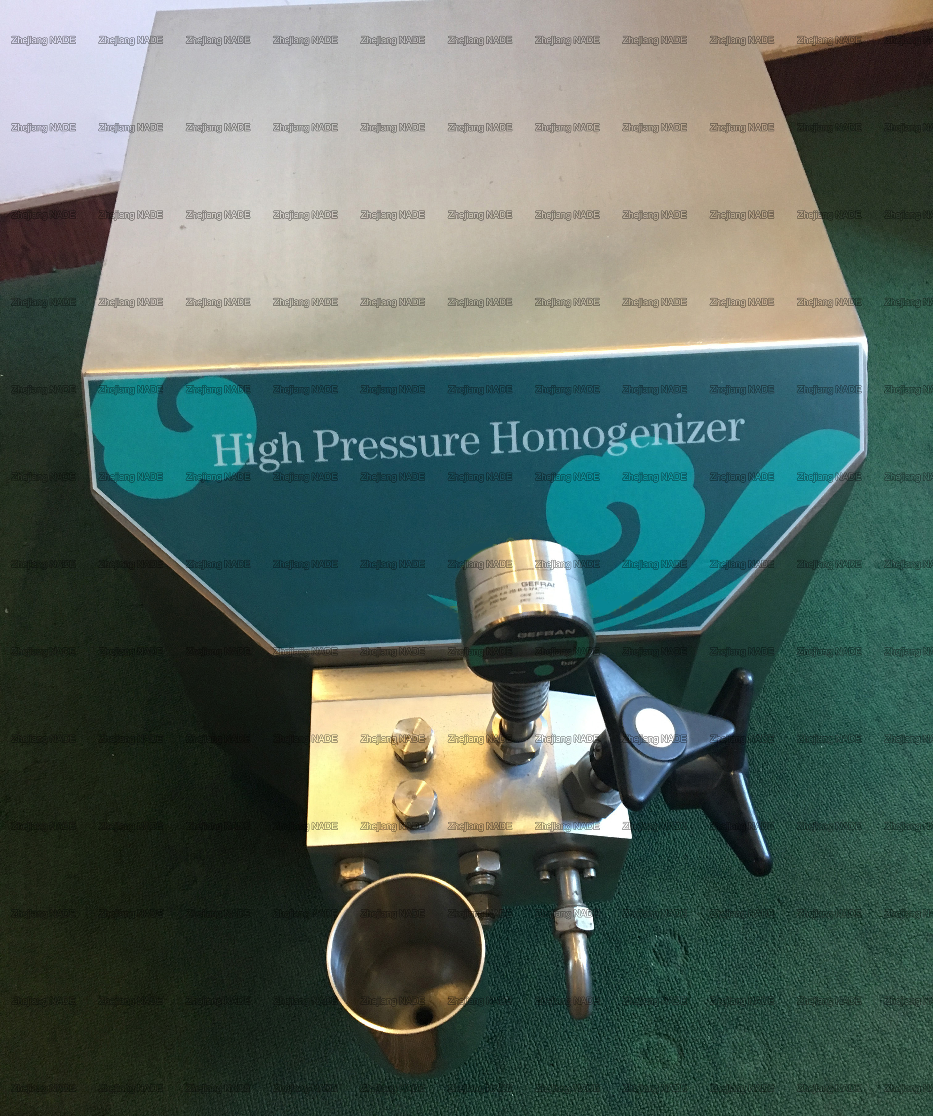 NADE ND-150 12L Laboratory High Pressure Homogenizer Emulsifier For soybean milk,ice cream
