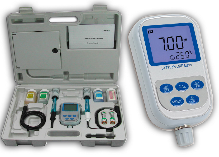 Nade Analysis Instruments Ph Meter Portable PH/ORP meter SX721 (-2.00 ~ 19.99)pH