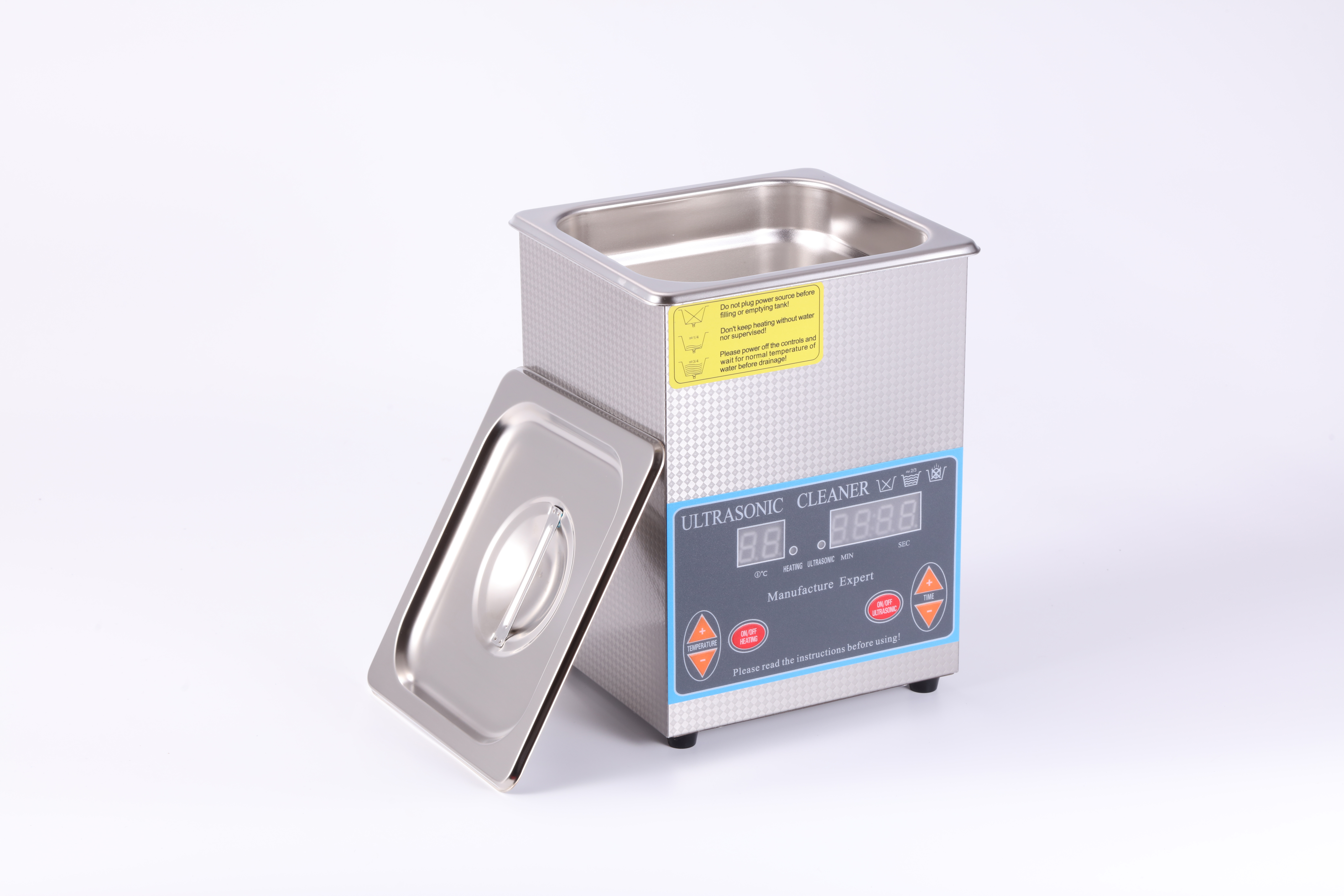 D60-2H Digital Display Timer Heated Ultrasonic Cleaner