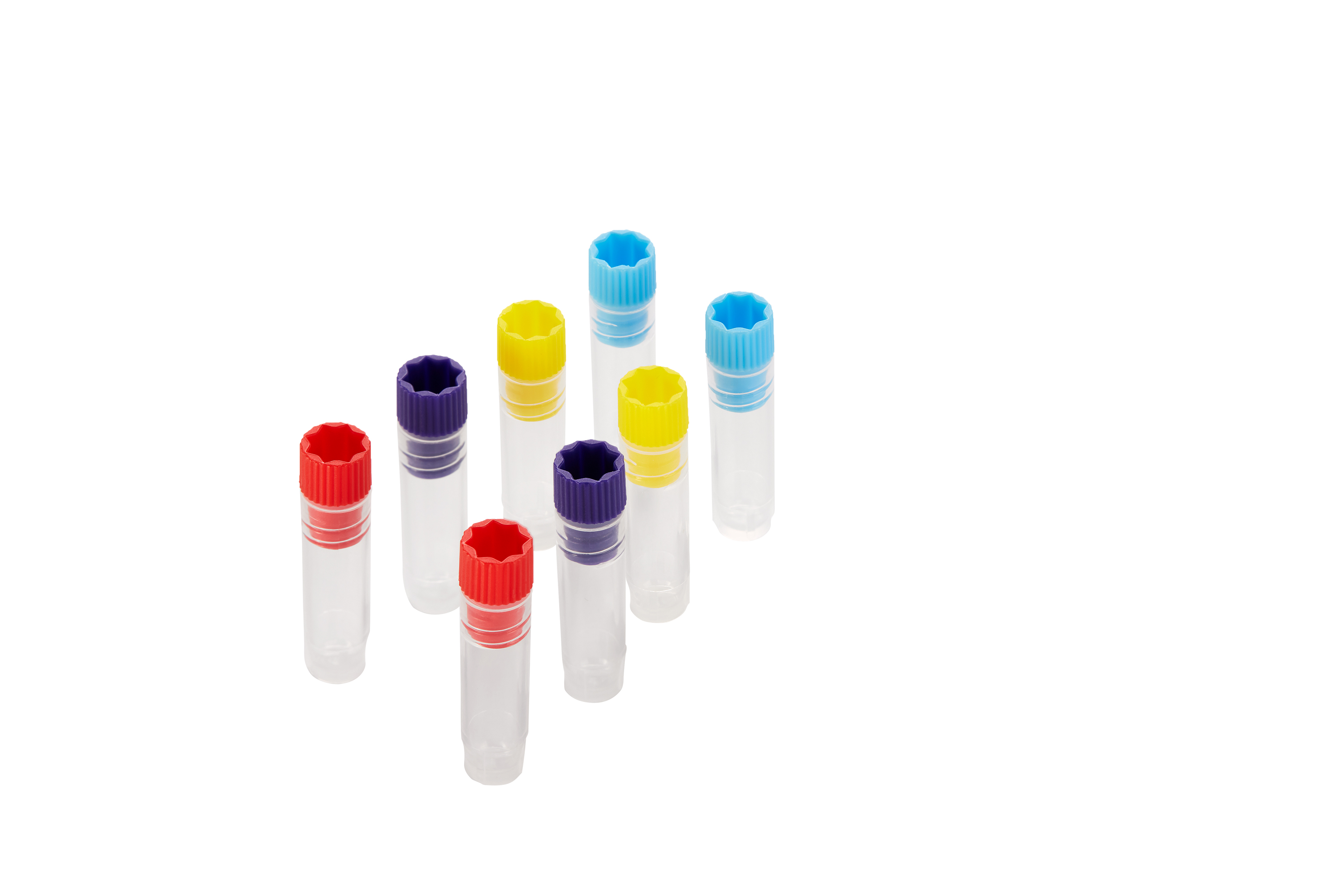 9605I-2D(B) 0.5ml 2D Barcode Internal Thread Screw Cap Tube 96-well Rack