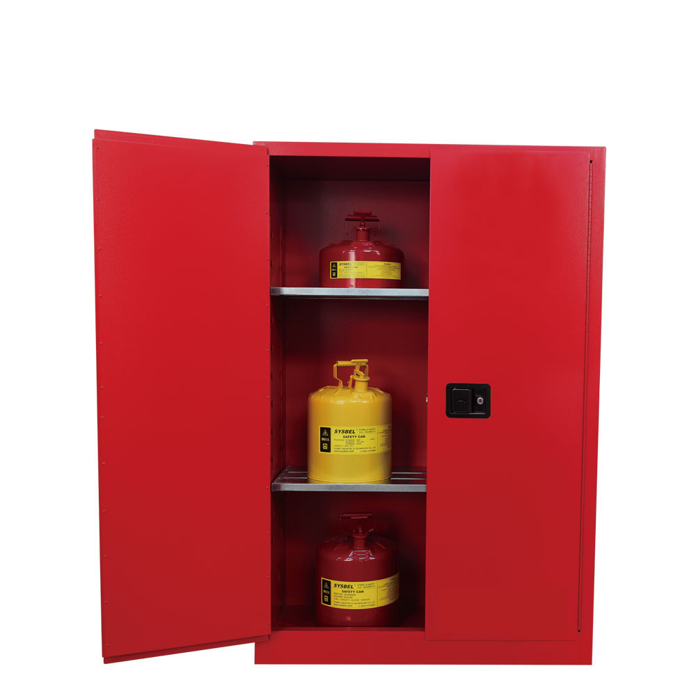 NADE 45Gal Steel Flammable And Combustible Liquids Safety Cabinet Combustible Cabinet WA810450R