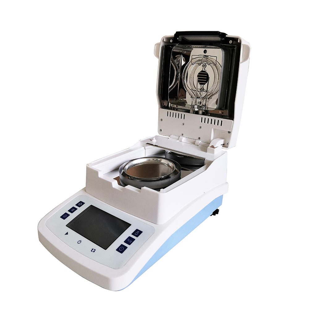 NADE HD touch screen Halogen Moisture analyzer NDHD-16A 110g/0.002g 0.01% with German HBM sensor for grain lab