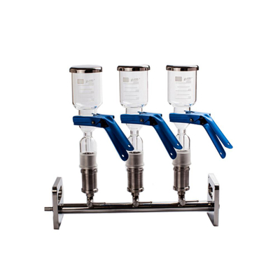 Laboratory 3-branch Glass Vacuum filter Manifolds solvent filtration system