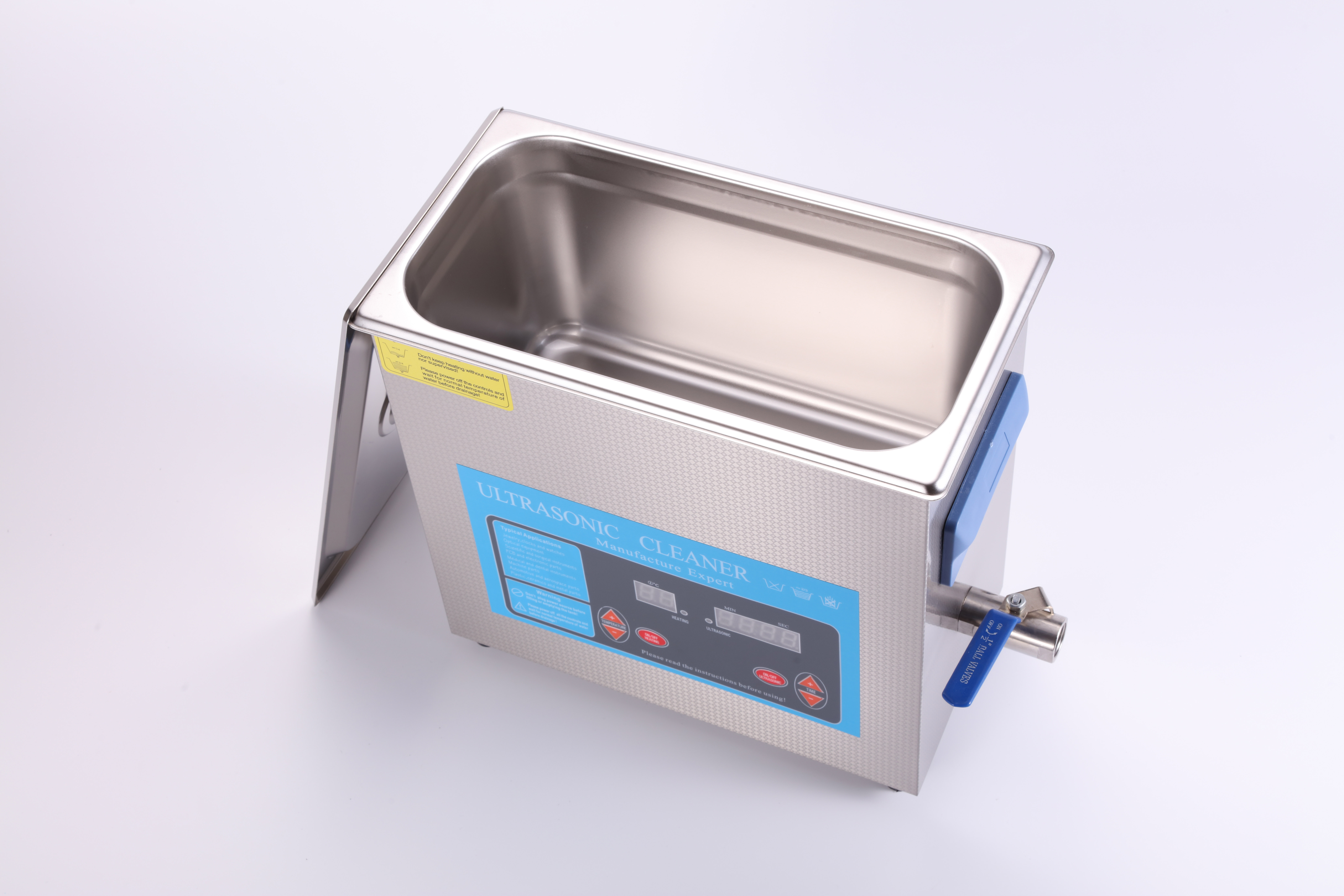 D180-6H Digital Display Timer Heated Ultrasonic Cleaner
