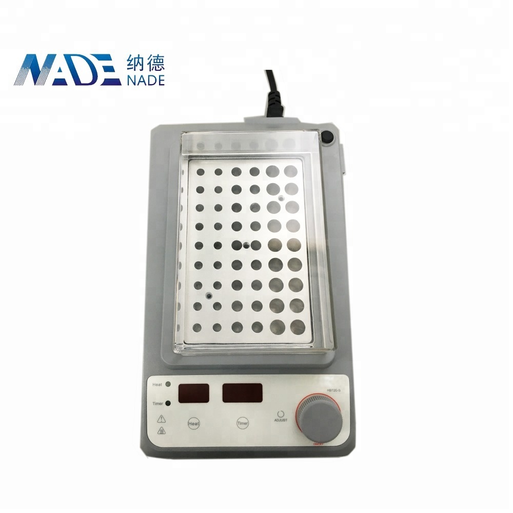 NADE HB120-S biomedical lab 96 well microplate dry bath dry block heaters heating incubator